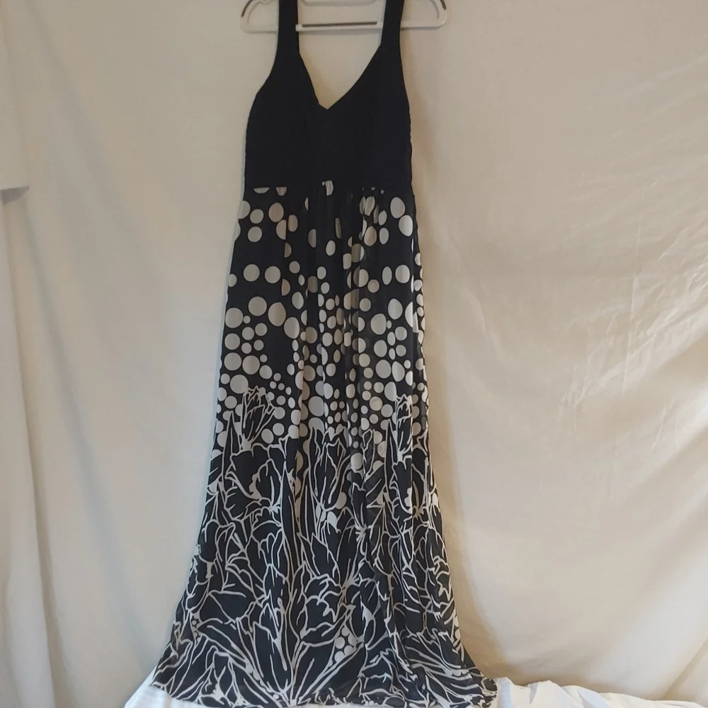 SAMI & JO BUBBLES AND FLOWERS MAXI DRESS Size XL - Picture 7 of 11